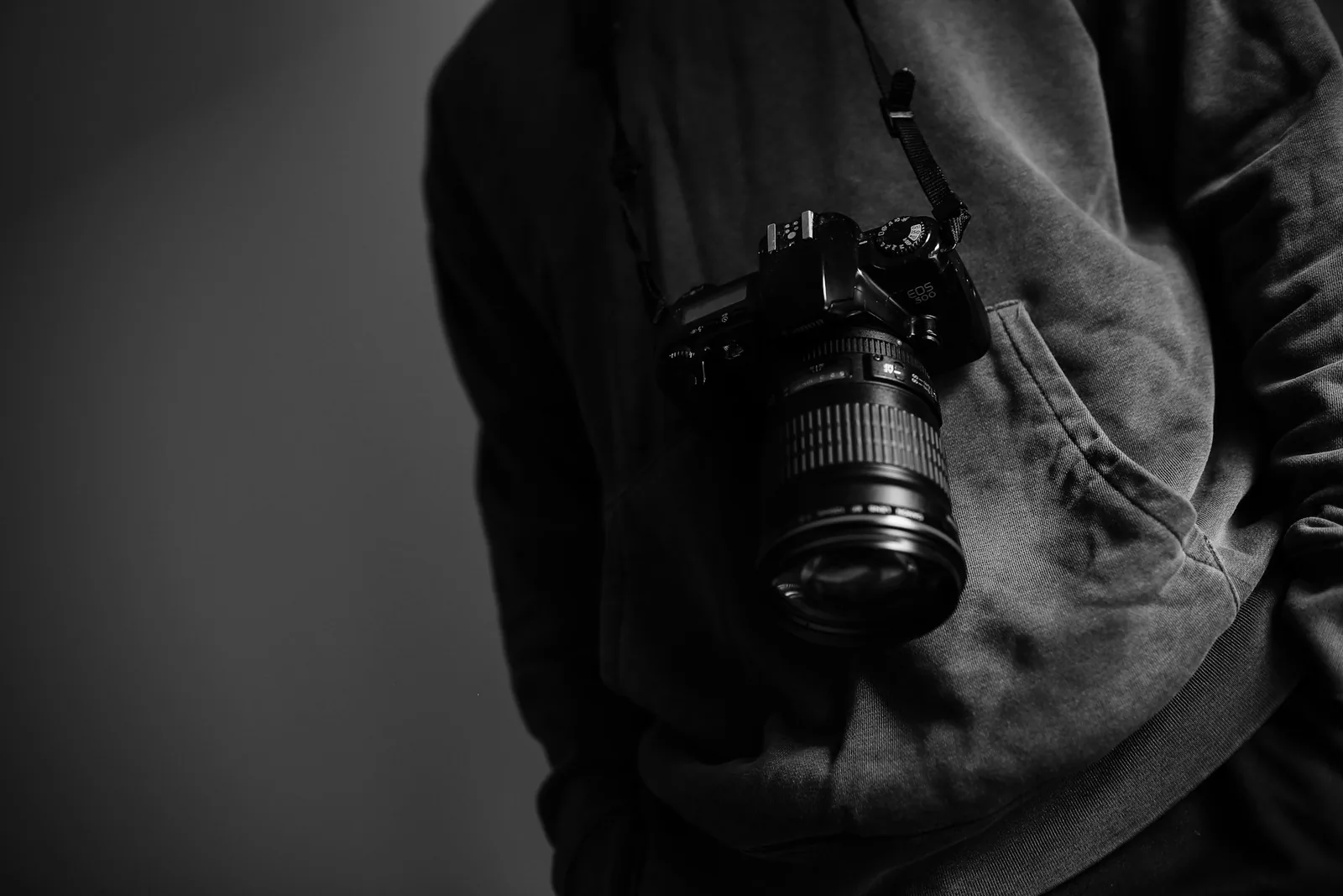 person with camera: Shoe Product Photography
