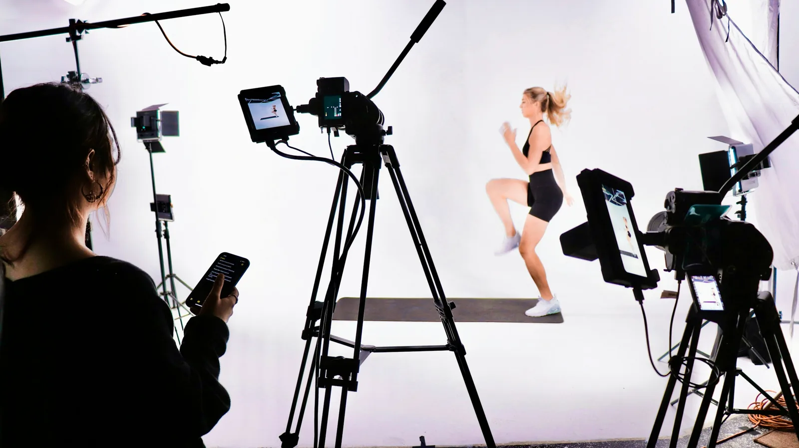 woman in a photoshoot: How to Edit Product Photos