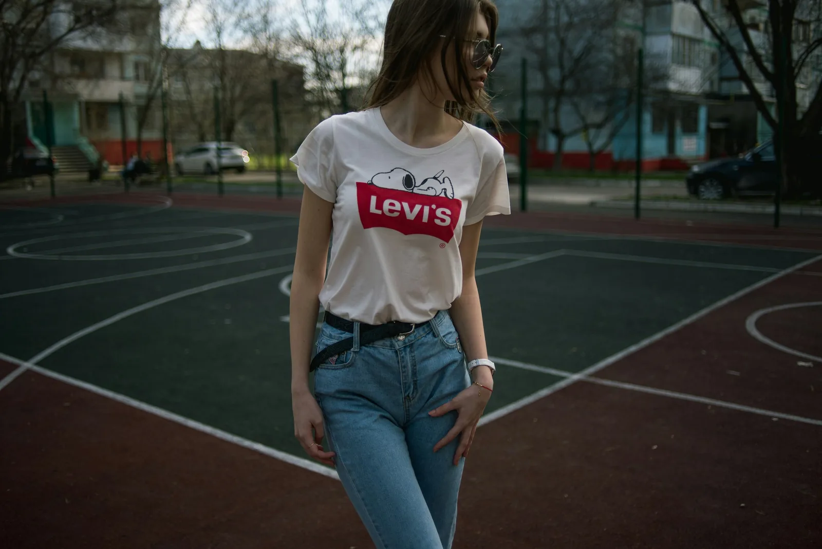 woman near a tennis court, Clothing Brand Photoshoot Ideas