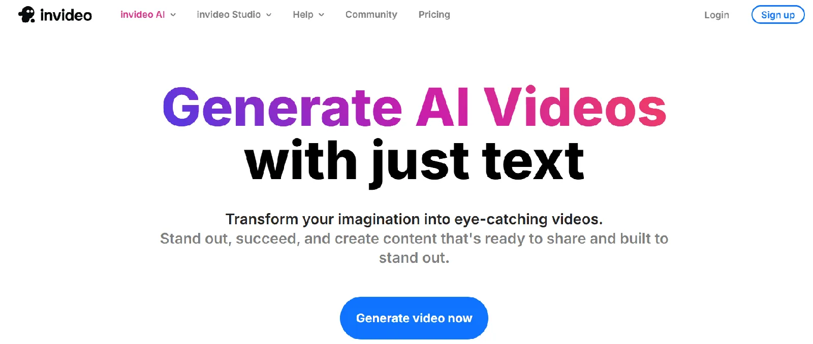 invideo: Pictory vs Invideo