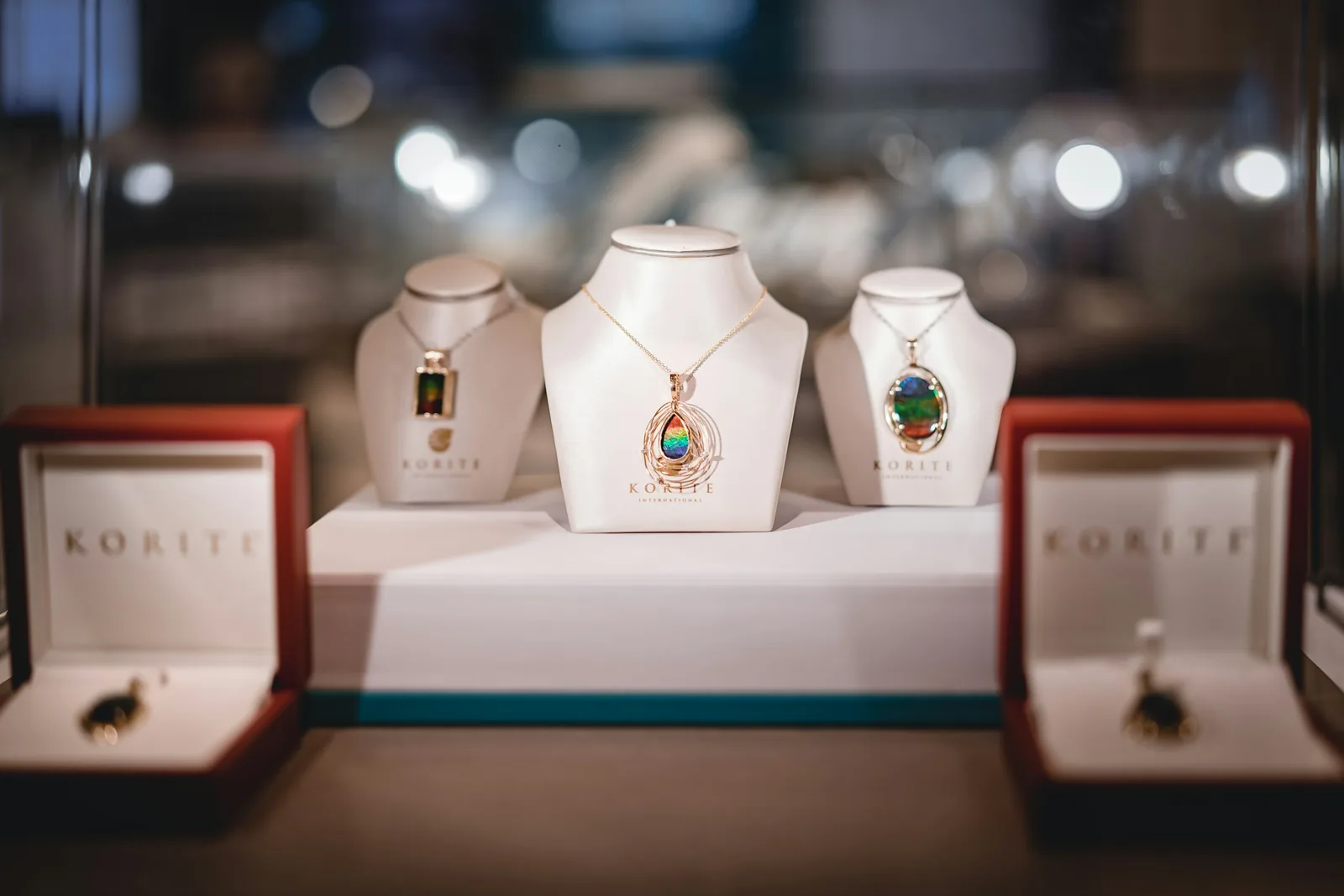 a branded photo of jewels: Light Box Photography for Jewelry