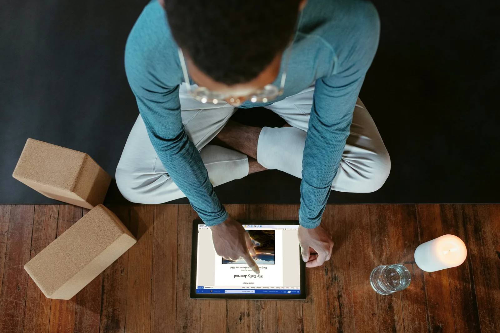 man working his brand: DIY Product Photography Setup
