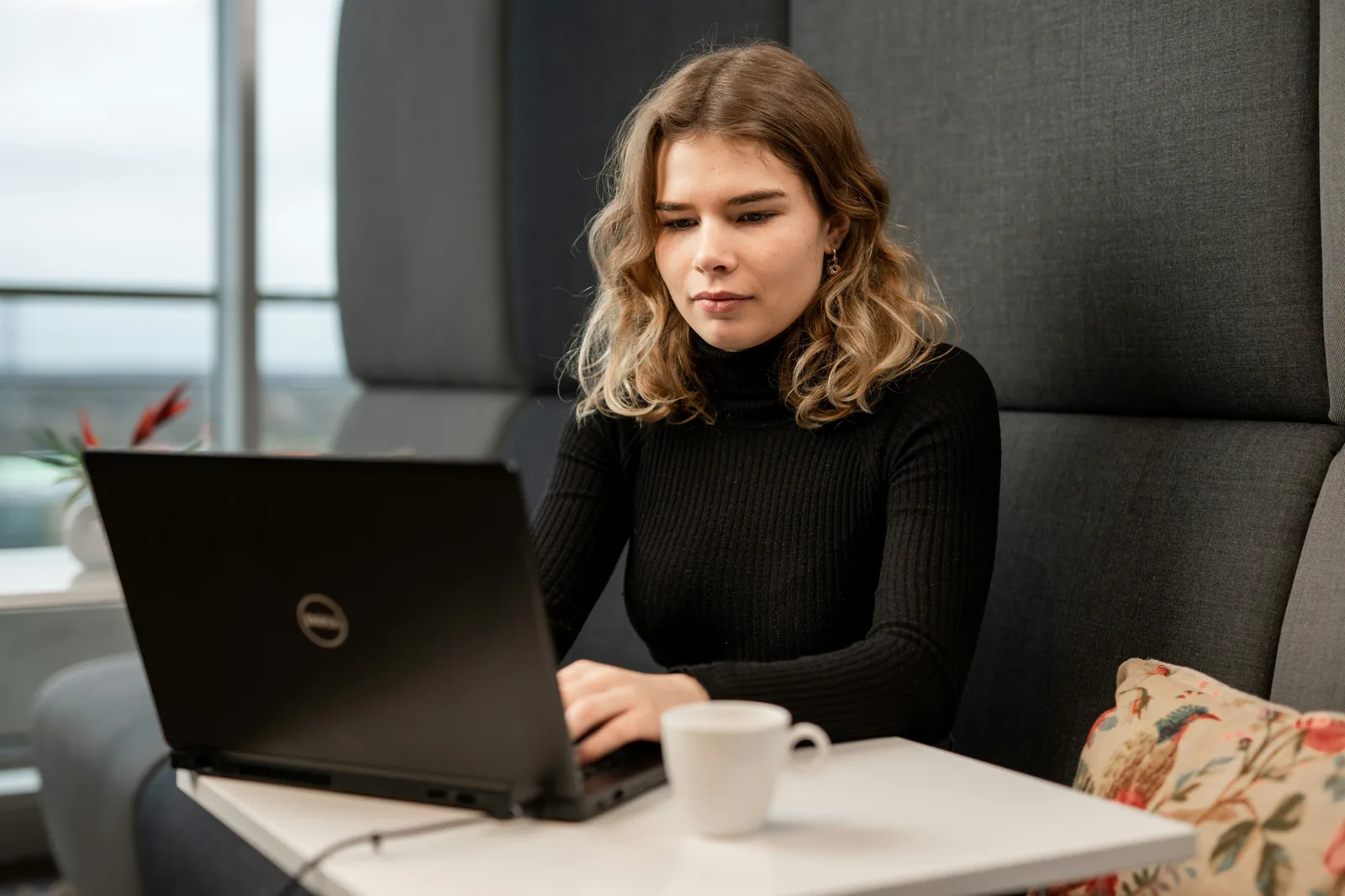 woman working: Cyber Monday Marketing