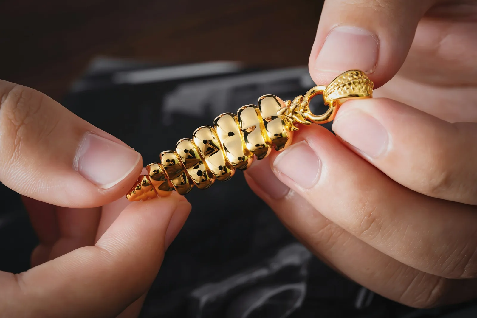man holding jewels: Jewelry Product Photography