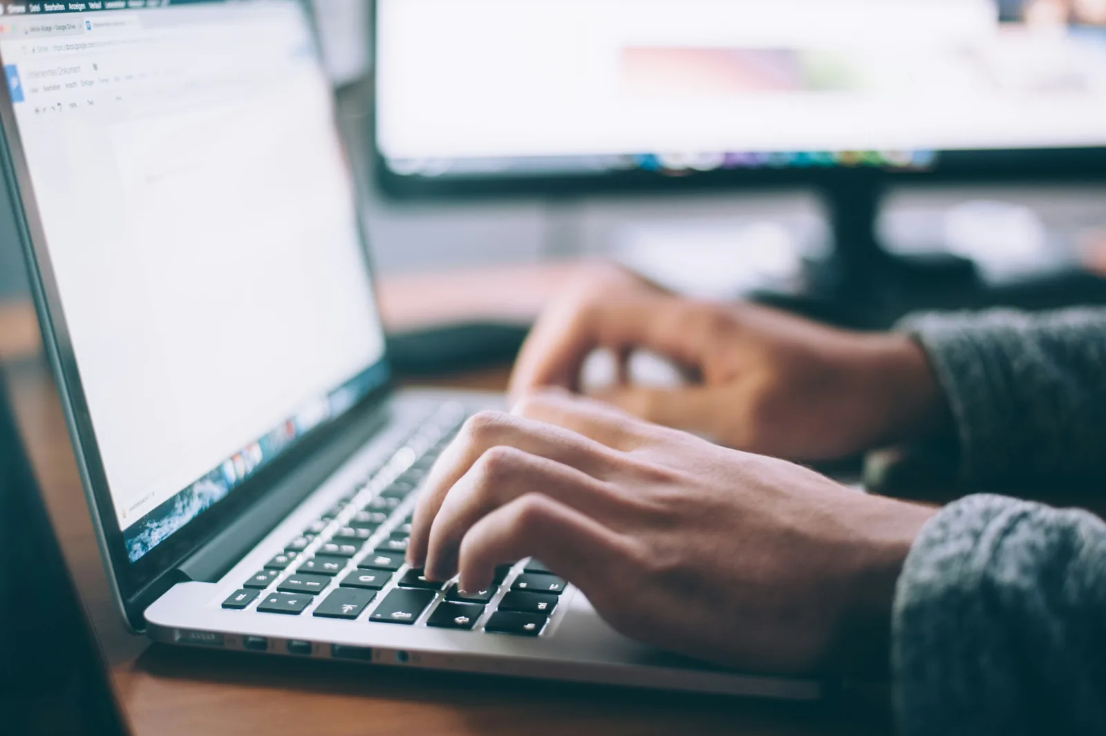 person working: Store Conversion Rate