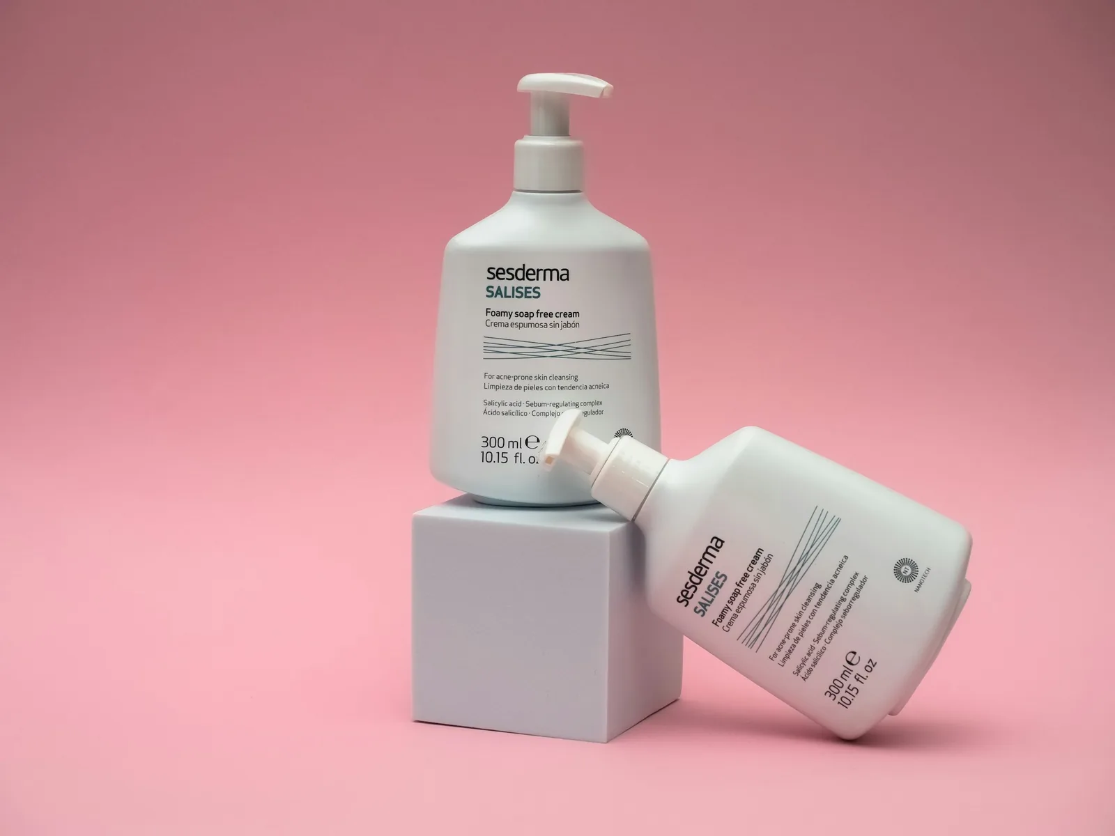 two bottles: Cosmetic Product Photography