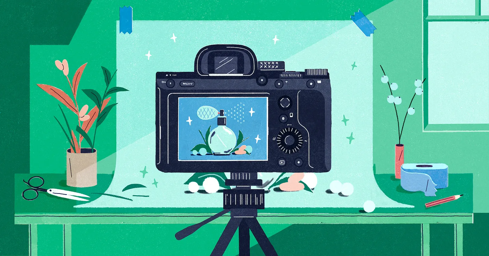 person taking a photo: Creative Product Photography Ideas At Home
