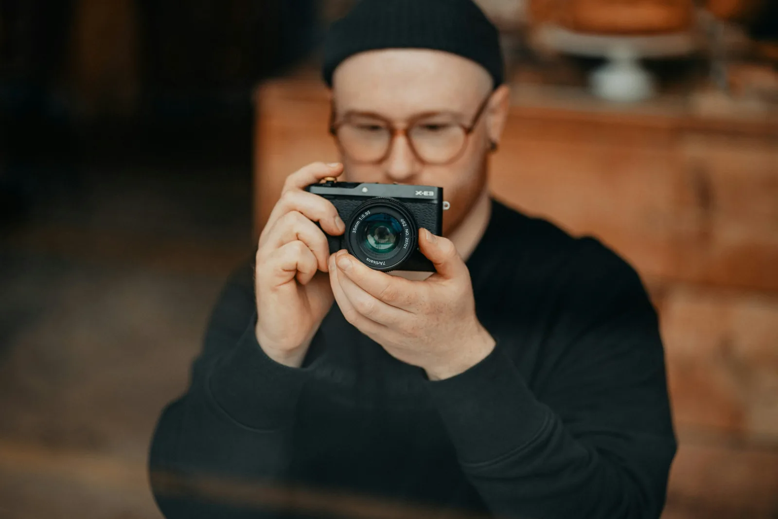 person taking picture: Simple Product Photography