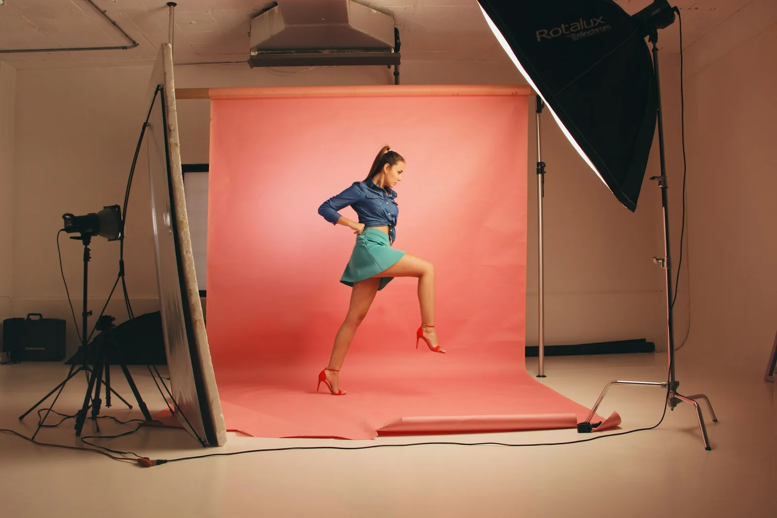 woman in a photoshoot, Clothing Brand Photoshoot Ideas